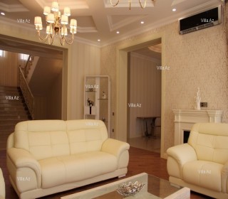 Badamdar 2 mertebeli villa cox bahali dizayner temirli, -2