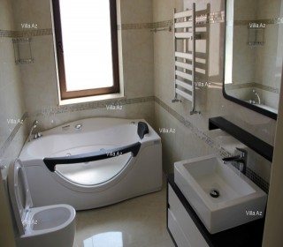 Badamdar 2 mertebeli villa cox bahali dizayner temirli, -7