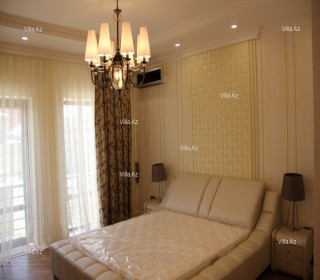 Badamdar 2 mertebeli villa cox bahali dizayner temirli, -10