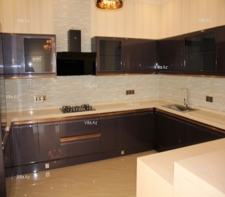 Badamdar 2 mertebeli villa cox bahali dizayner temirli, -14