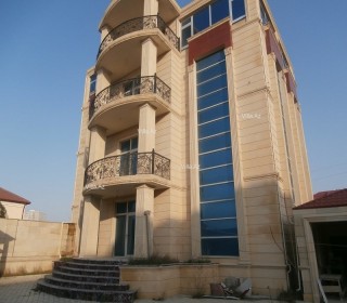 Gəlin Qaya Badamdar 4 mərtəbəli  villa satılır, -1