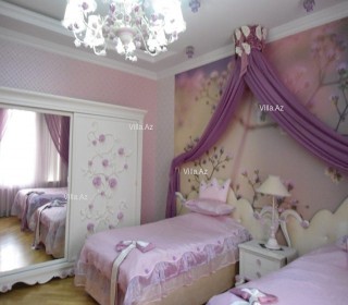 Nesimi metrosu yaxinliginda Varovski qesebesi Milionerler mehellesinde 4 mertebe villa, -5