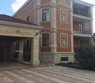 Qara Qarayev metrosunun yaxinliginda; 3 mərtəbəli mansardlı villa, -1