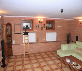 NEFTÇİ BAZASI və H.Əliyev pr.-de Klassik üslubda təmir edilmiş təmirli villa, -8