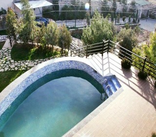 Bilgehde sonuncu dalanda 25 sot topraqda modern 2 hovuzlu villa, -14