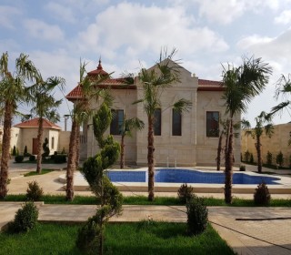 Suvelan Qala yolunda 4 otaqli ela temirli villa, -1
