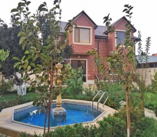 Nobel prospekti elit erazisinde "Asiman" restoranı yanında villa almaq, -1