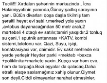 Satılır Həyət evi, Xırdalan.ş-4