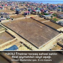 Satılır Torpaq, Səbail.r, Badamdar, Koroğlu.m-6