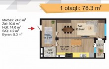 Satılır Yeni Tikili, Nərimanov.r, Gənclik.m-11