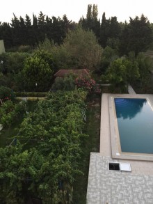 buzovnada hovuzlu yasilliq dolu bag evi satilir, -4
