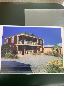 aquaparkin arxasinda bag evi satilir Novxanida, -19