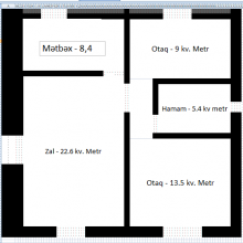 Satılır Həyət evi, Mingəçevir.ş-2