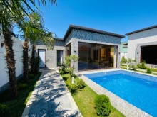 Merdekanda villa satilir modern üslubda, -11