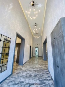 Merdekanda villa satilir modern üslubda, -13