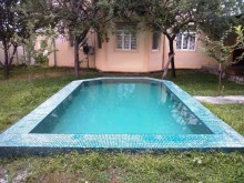 Satılır Həyət evi, Qəbələ.ş-4