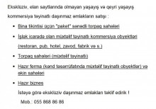 Obyektler hazir biznes muxtelif teyinnatli kommersiya teklifleri satilir, -1
