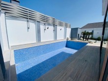 Mərdəkanda hündür tavanlı villa almaq, -4