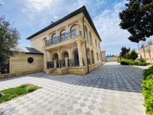 Bilgəh villa bağ evləri massivində 12-ci dalanda, ağlaylı təmirli villa, -1