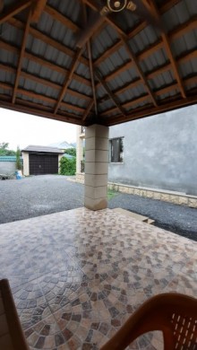 Qebelede heyet evi villa satisi 150 min, -2