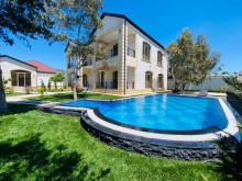 Mərdəkan q. 6 otaqlı həyət evi / bağ evi 480 sq m,, -1