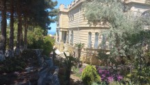 Novxanıda geniş yaşıllıq zonası olan hovuzlu villa satılır, -13