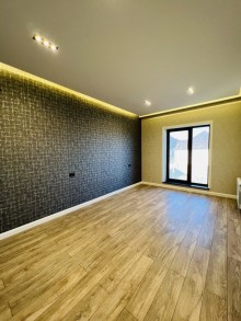 Mərdəkanda 7 sotda travetinlə üzlənmiş villa, -11