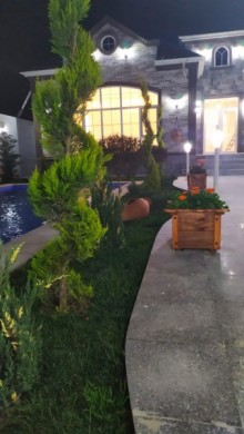 Bravo Qala yolunda hovuzlu villa satılır, -7