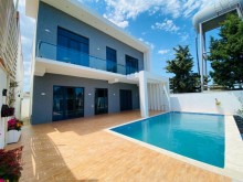 Mərdəkanda 2 mərtəbəli modern villa satılır , -1