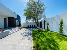Daimi yaşamaq üçün münasib yola yaxın villa satılır, -4