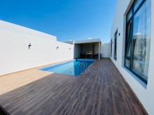 Daimi yaşamaq üçün münasib yola yaxın villa satılır, -8