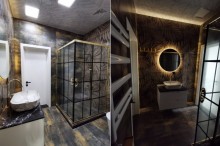 Mərdəkanda Dalğa Beach çimərliyi yaxınlığında dənizə 5 dəqiqə məsafədə gözəl villa satılır, -14