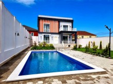 Buzovna Mərdəkan yolunda Dükan restoranı yaxınlığında 2 mərtəbəli villa satılır, -1