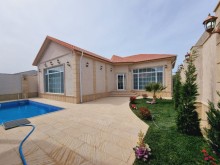 Merdekanda serfeli qiymete villa satilir, -1
