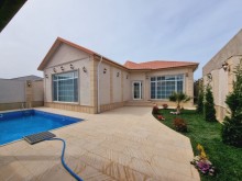Merdekanda serfeli qiymete villa satilir, -3