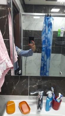 Qarayevde 2 otaqli yeni tikili evler, -5