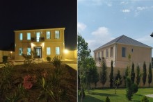 Mebelli 2 mertebeli hovuzlu ev satilir, -7