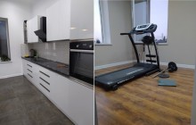 Mebelli 2 mertebeli hovuzlu ev satilir, -14