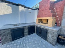 Merdekan qesebesinde 4 sot torpaq sahesinde insa edilmish 1 mertebeli villa, -9