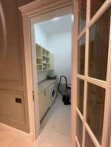 Merdekan qesebesinde 4 sot torpaq sahesinde insa edilmish 1 mertebeli villa, -12