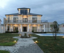 Nardaranda lahic baglarinda hovuzlu bag evi villa satilir, -2