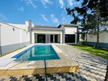Shuvelan qesebesi 4.5 sot torpaq sahesinde insa edilmiw 1 mertebeli villa, -1