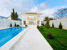 Merdekanda Bravo marketde 7-8 deqiqe avtomobil yolu olan villa, -3