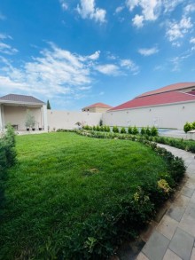 Merdekanda yeni qosa qala terefde hovuzlu villa, -5