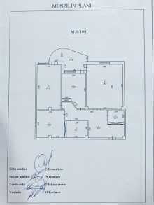 Hezi aslanovda 3 otaqli menzil satilir yenitikili binada, -19