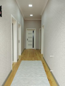 Maştağada yenicə təmiri bitmiş 1 mərtəbəli 4 otalı ev almaq, -4