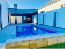 Mərdəkanda 7 sot ərazidə yeni hovuzlu villa almaq, -2