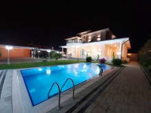 Suvelanda denize 1 deqiqleik mesafede hovuzlu villa almaq, -1