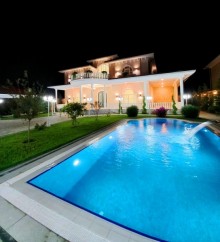 Suvelanda denize 1 deqiqleik mesafede hovuzlu villa almaq, -4