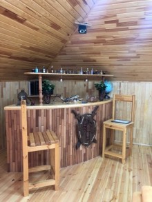 Bakı şəhəri Badamdar villa ev satılır 1-ci sıra dəniz və bulvar mənzərəli, -9
